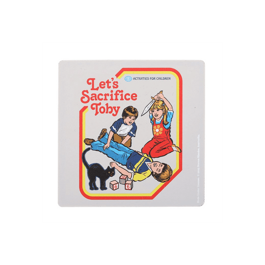 Let's Sacrifice Toby Coaster by Steven Rhodes