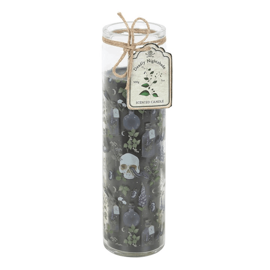Poisonous Plants Deadly Nightshade Tube Candle N/A