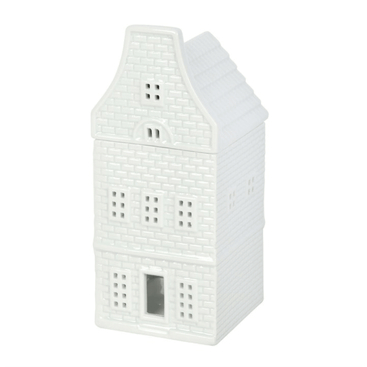 *White Nordic House Ceramic Oil Burner and Wax Warmer (18/36) N/A