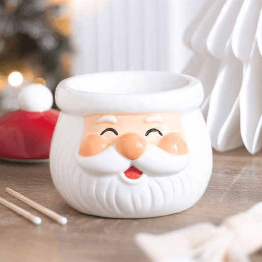 Jolly Santa Christmas Oil Burner and Wax Warmer