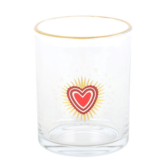 Sacred Heart Drinking Glass N/A