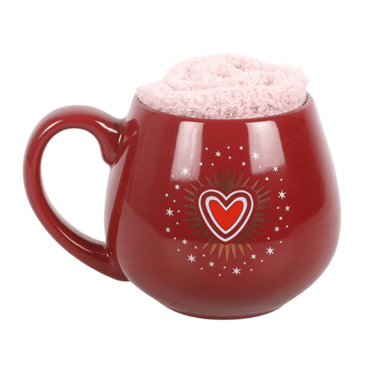 Sacred Heart Mug and Socks Set N/A