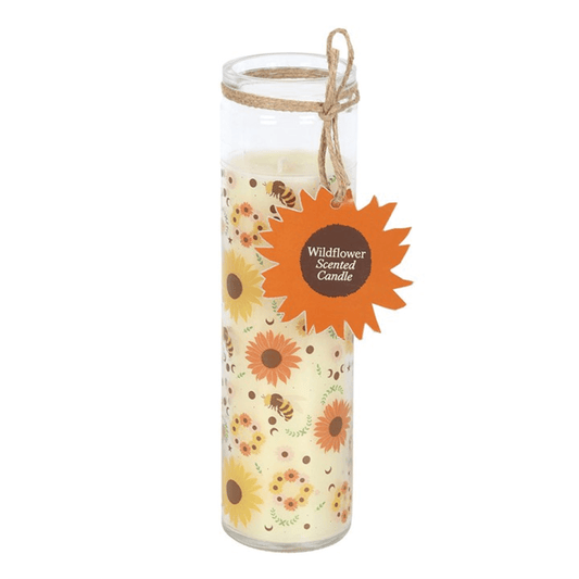 Bee Radiant Wildflower Tube Candle