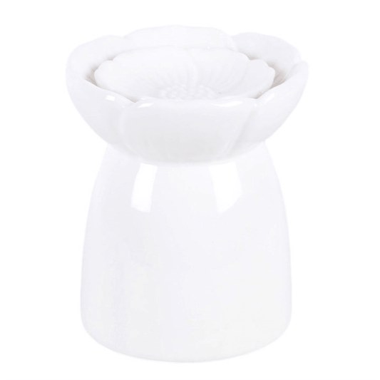 White Peony Oil Burner and Wax Warmer