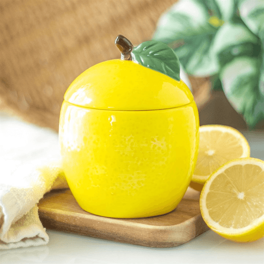 Lemon Shaped Candle Jar N/A
