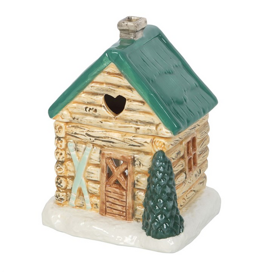 *Cabin Ski Chalet Ceramic Oil Burner (18/36) N/A
