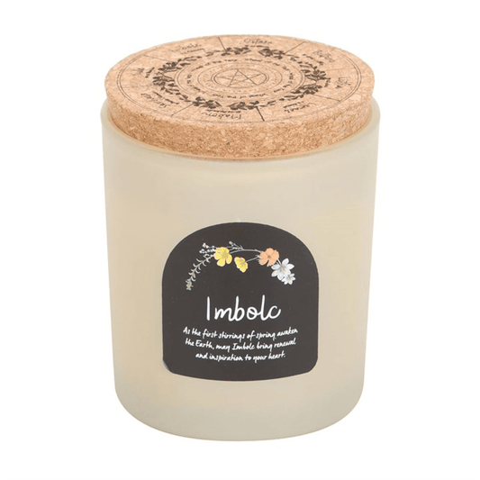 Imbolc Spiced Vanilla Wheel of the Year Candle N/A