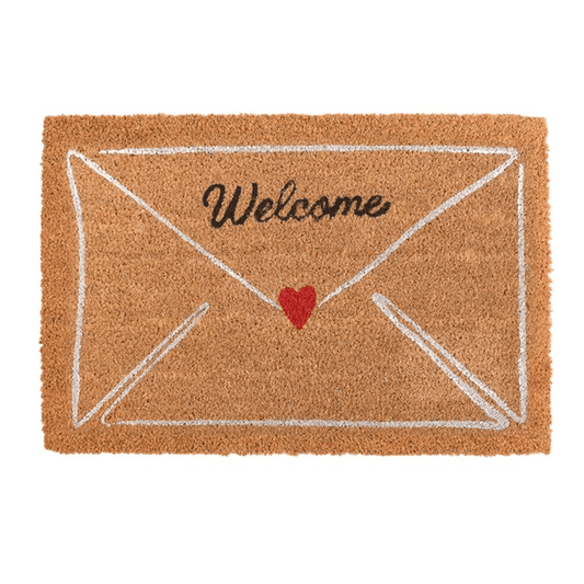 Natural Love Letter Valentine's Day Doormat