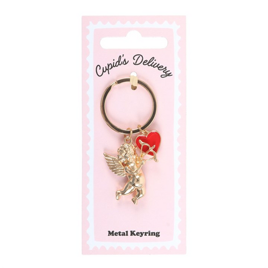 Cupid's Delivery Cherub Keyring N/A