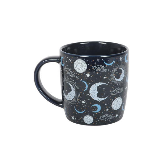 Blue Moon Print Mug