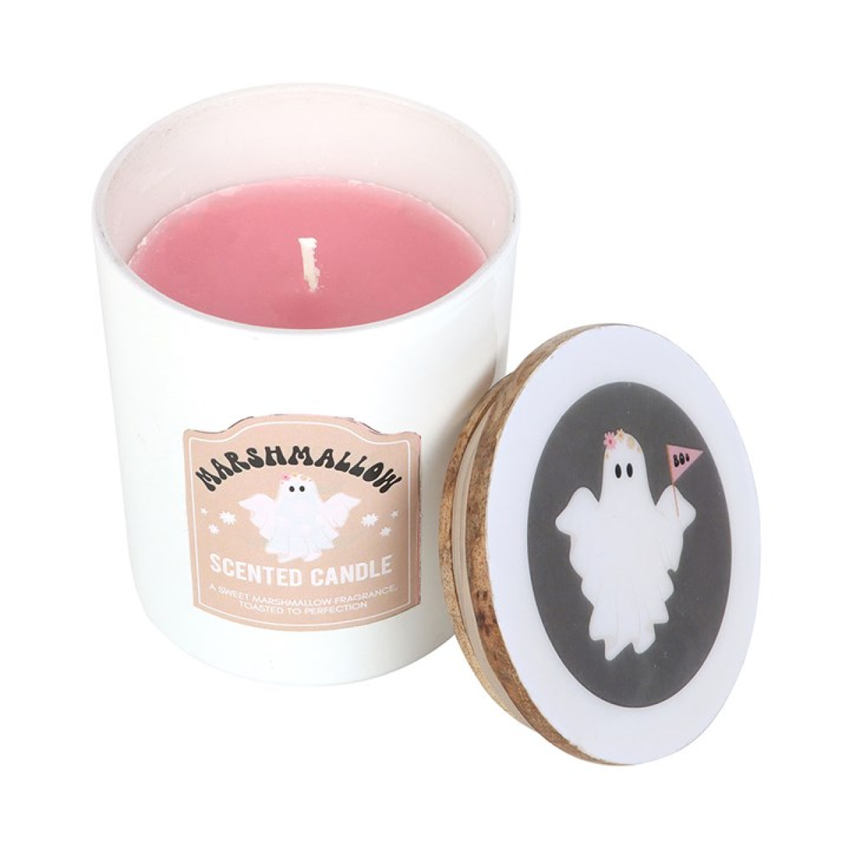 Ghost Toasted Marshmallow Candle N/A