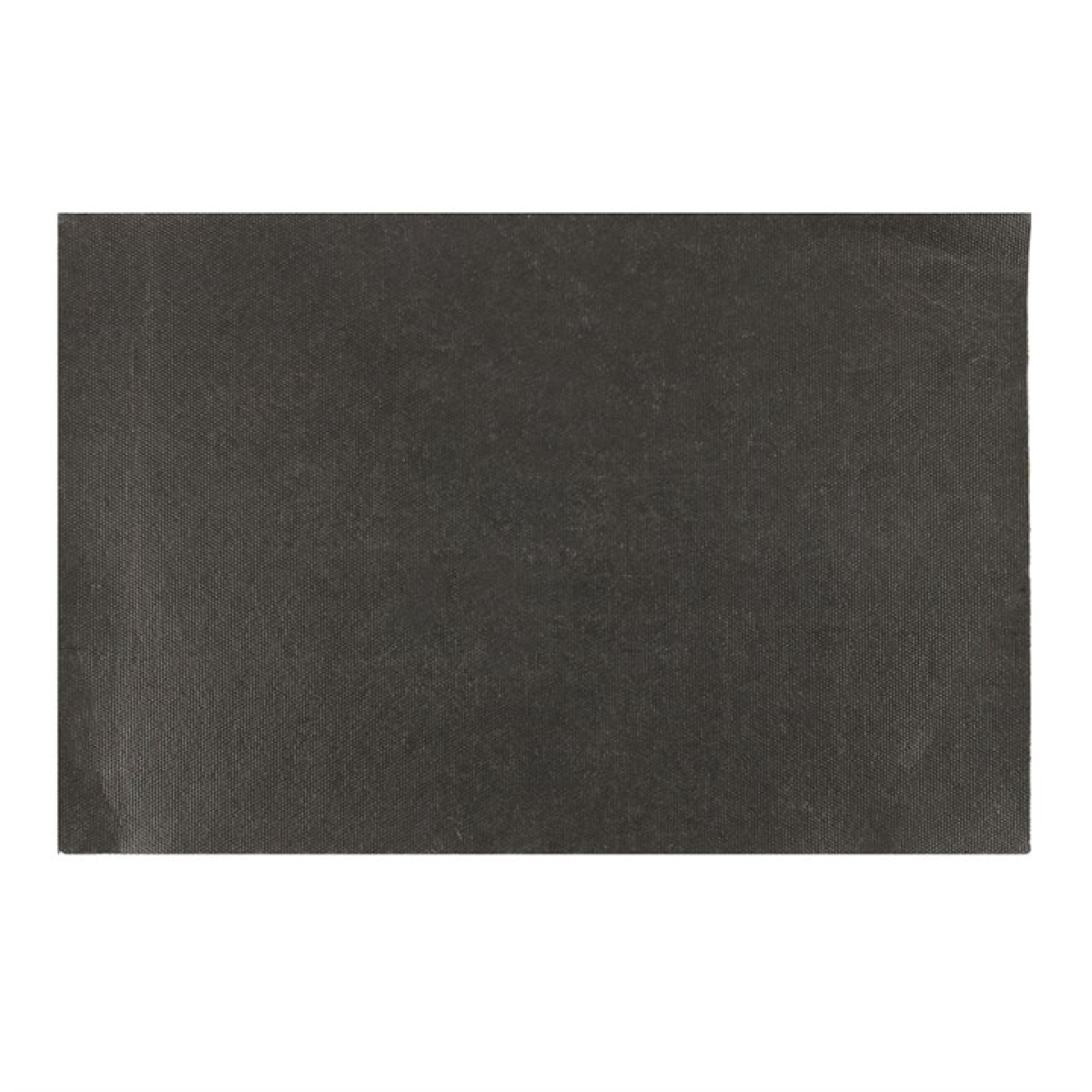 Rectangular black tile on a white background