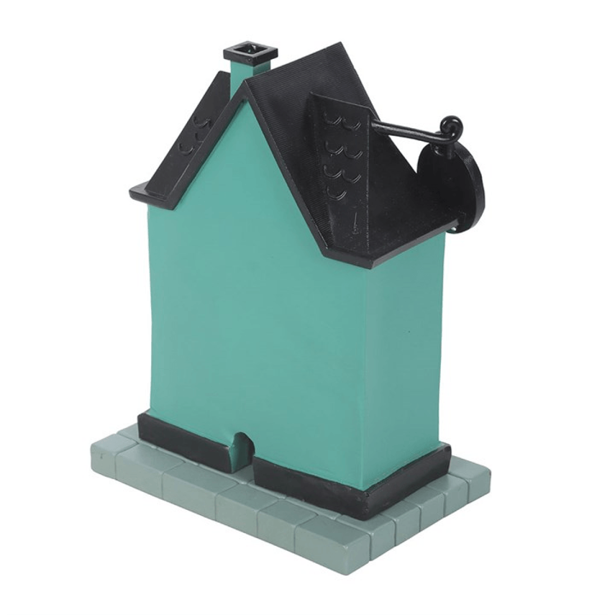 Apothecary Shop Incense Cone Holder in house design, perfect for Halloween and autumn scents.