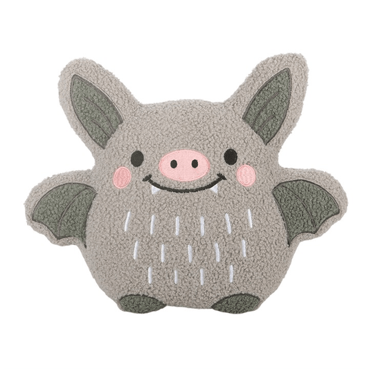 Cute Bat Boucle Cushion