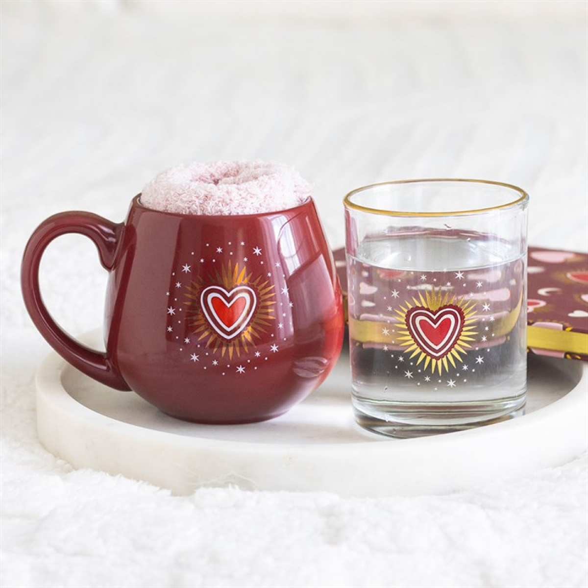 Sacred Heart Mug and Socks Set N/A