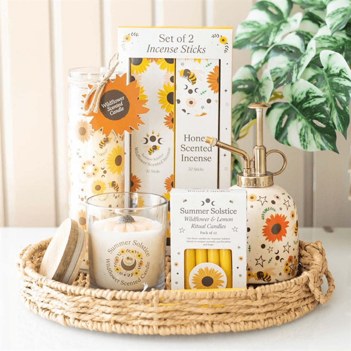 Set of 2 Honey and Wildflower Incense Stick Packs N/A