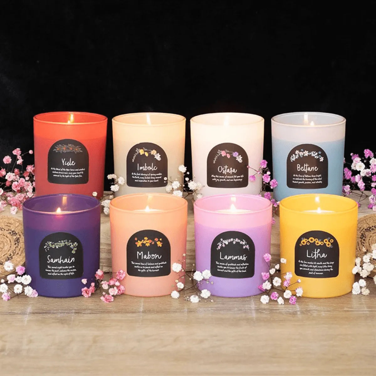 Imbolc Spiced Vanilla Wheel of the Year Candle N/A