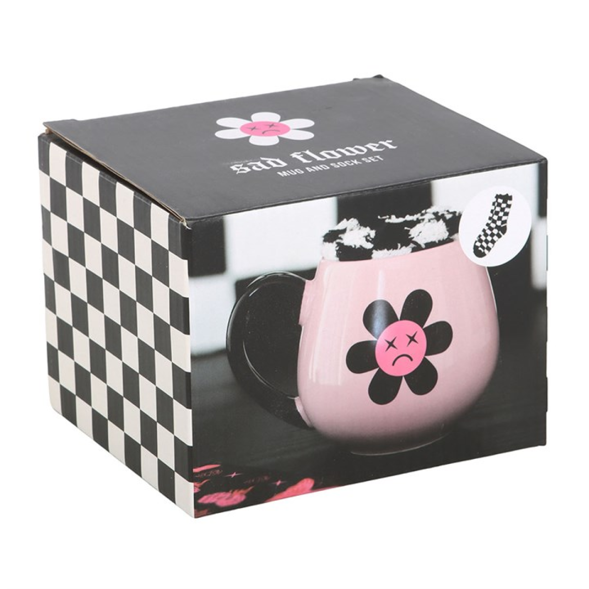 Sad Flower Mug and Socks Set N/A