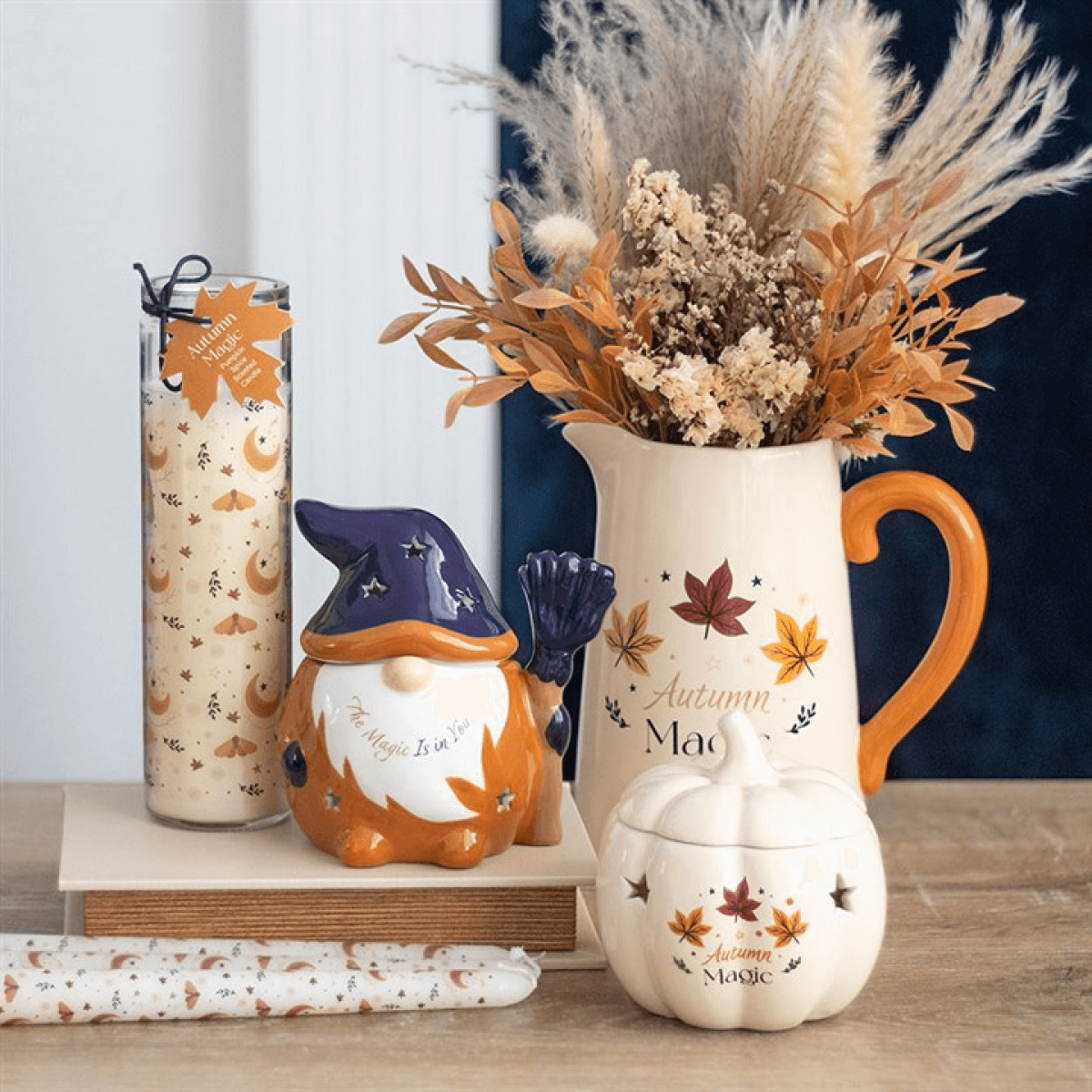 Autumn Magic Pumpkin Spice Tube Candle
