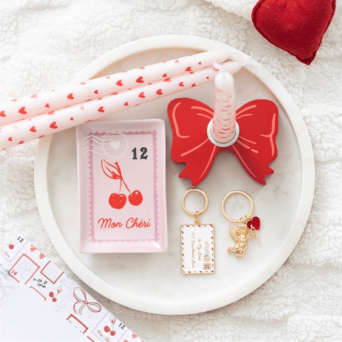 Cupid's Delivery Cherub Keyring N/A