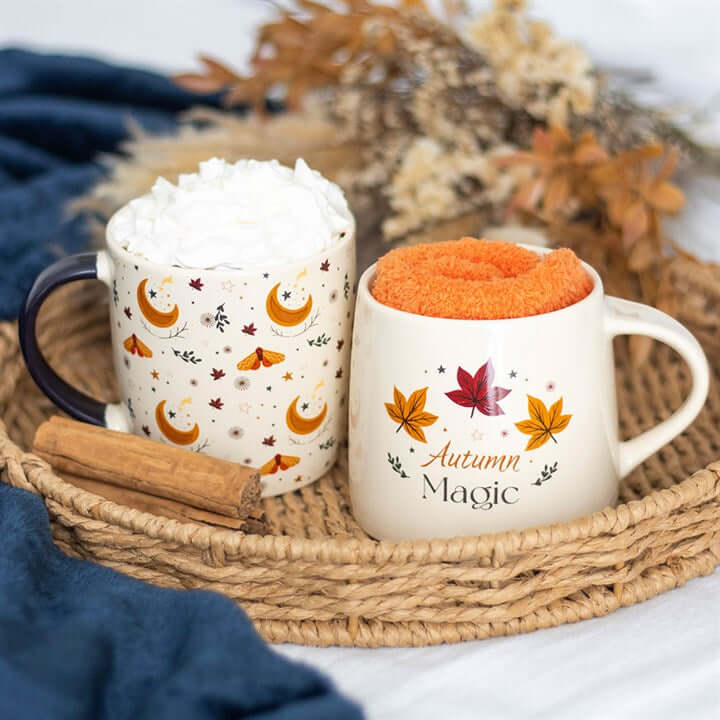 Autumn Magic Harvest Moon Ceramic Mug – 340ml-Sociodigi