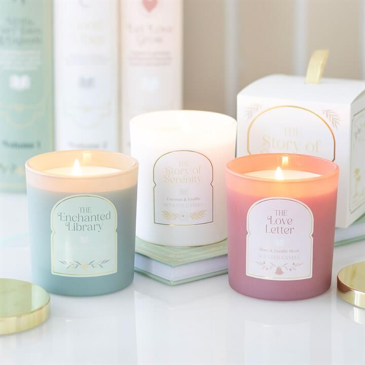The Love Letter Rose & Vanilla Musk Candle N/A