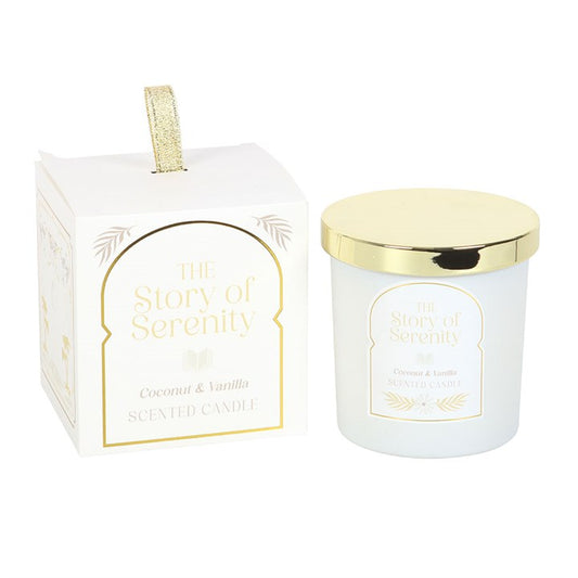 The Story of Serenity Coconut & Vanilla Candle N/A