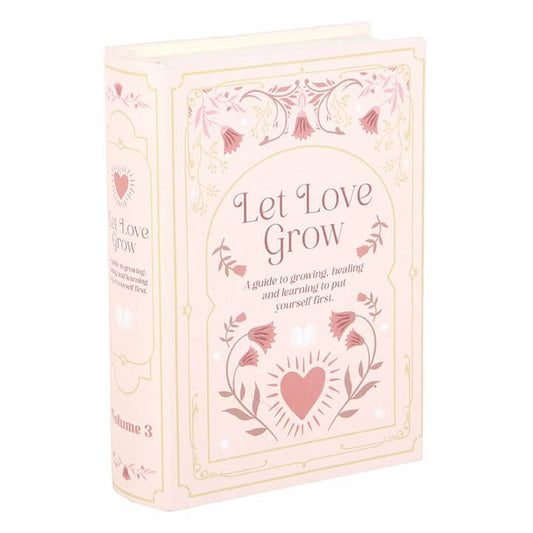 Pink Book Shaped Storage Box N/A