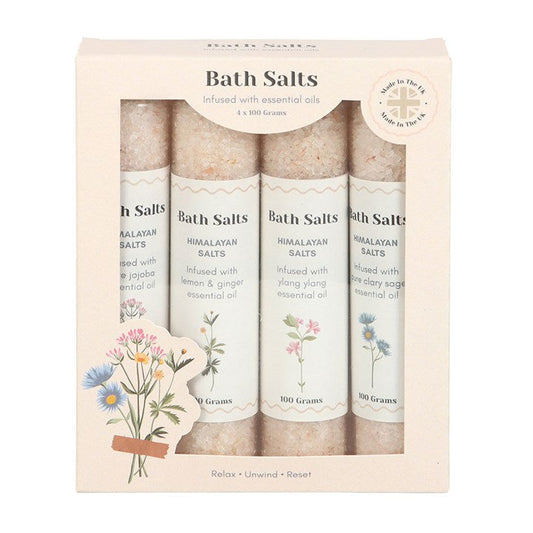 Floral Bath Salt Gift Set-Sociodigi