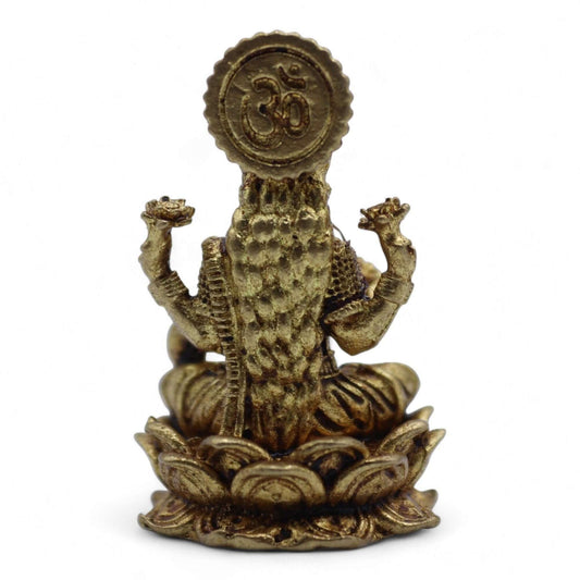 Brass Miniature Gods - Laxmi (11gms) - 30mm