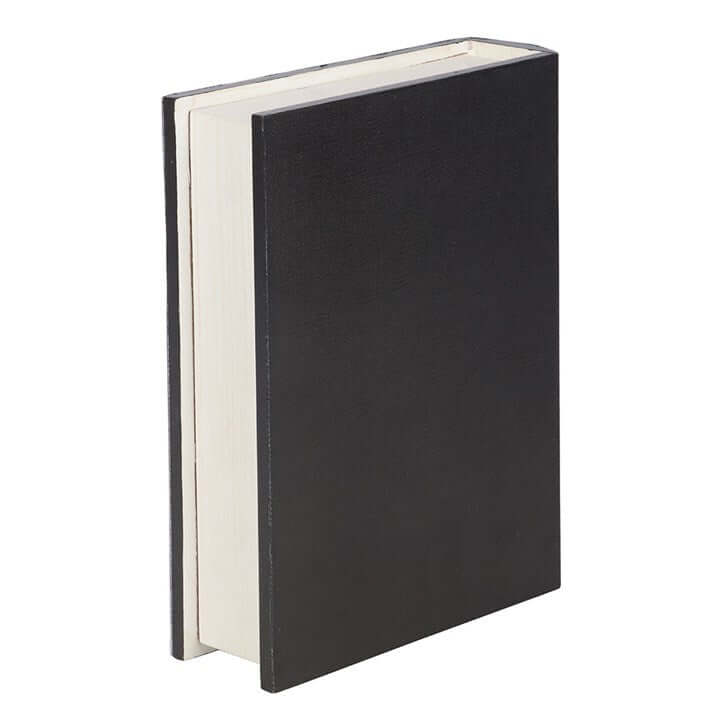Book Shaped Storage Box designed to look like a classic hardcover book for hidden storage.