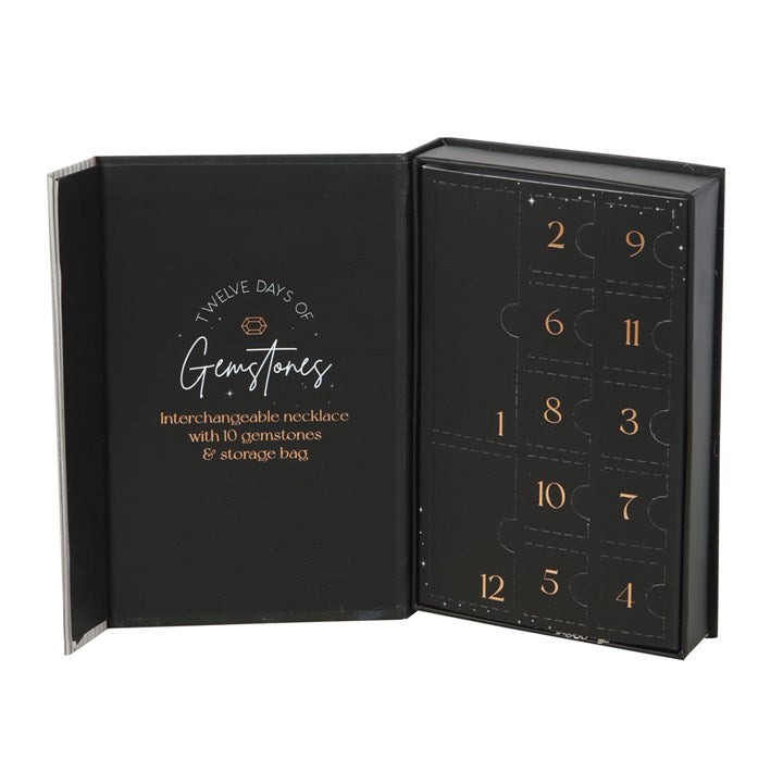 12-Day Crystal Necklace Advent Calendar-Sociodigi