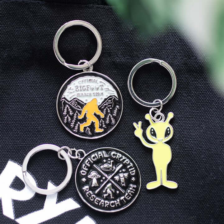 Cryptid Research Team Keyring N/A