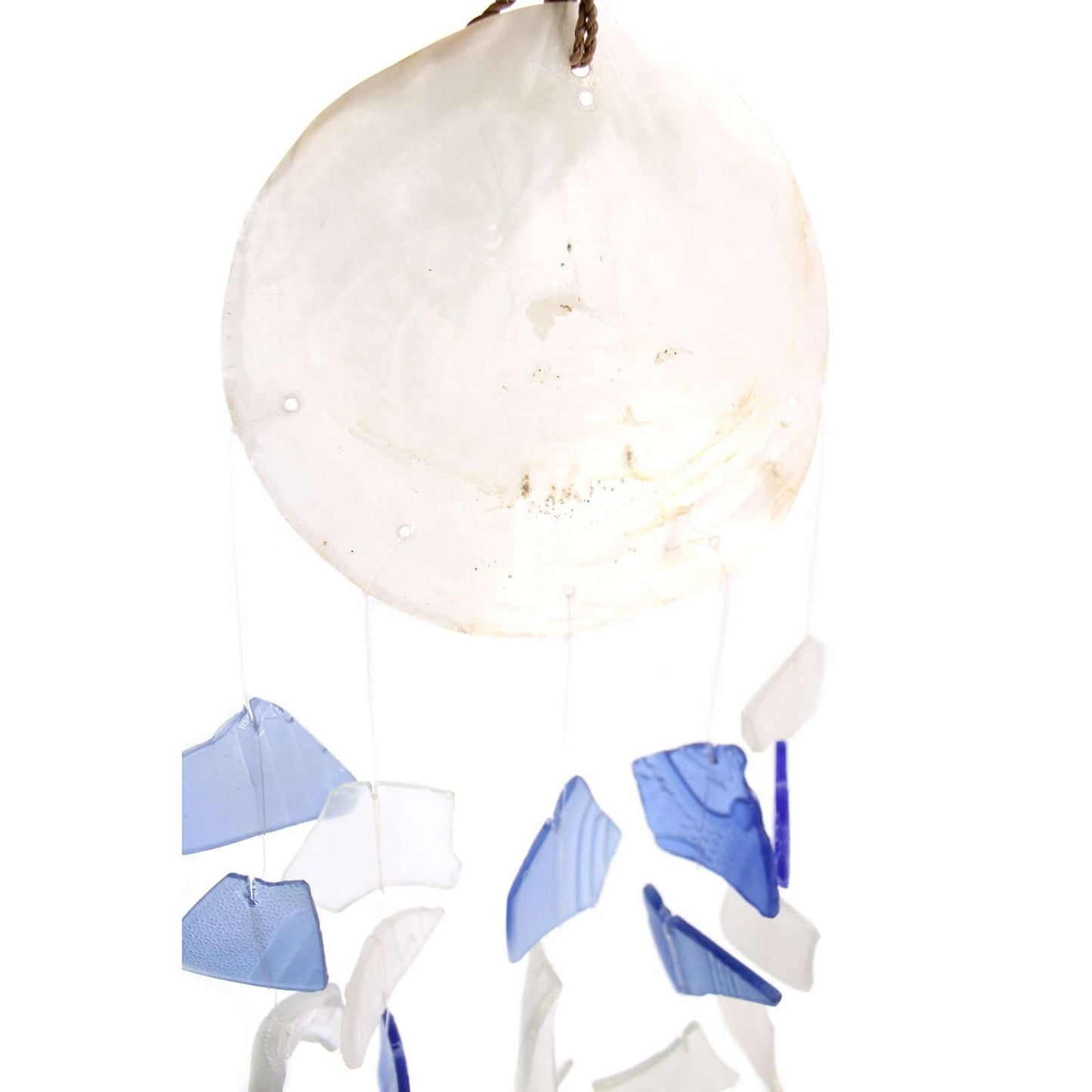 Copis & Glass Drop - Blue & White Glass