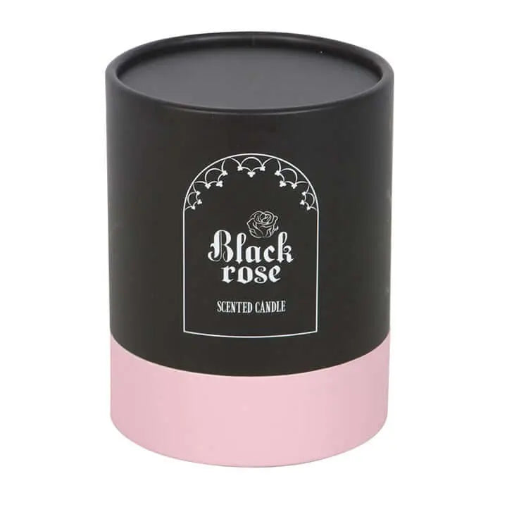 Black Rose Candle with 3D Roses N/A