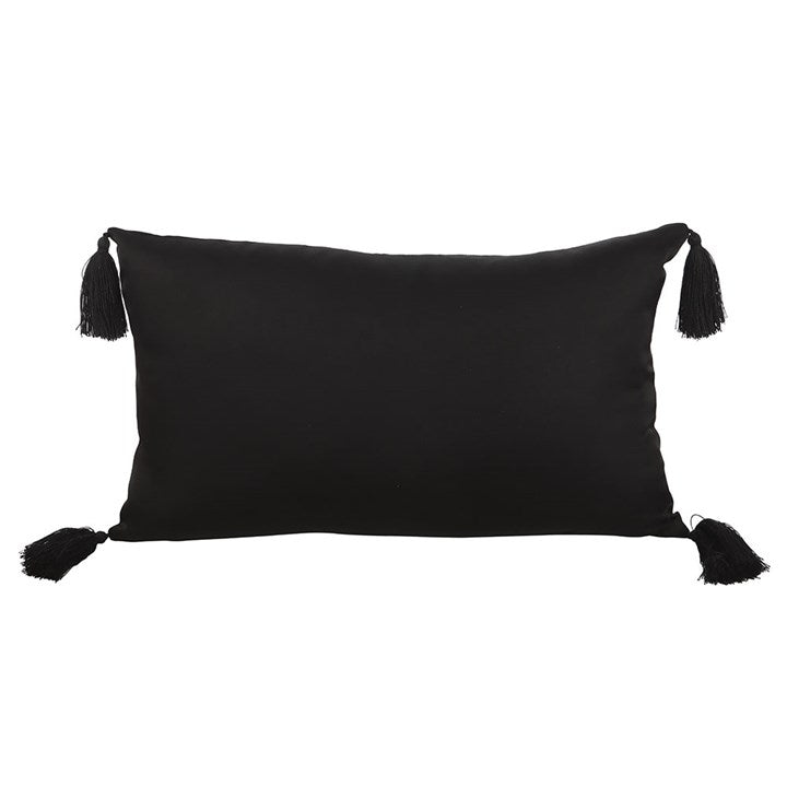 Dying to Go to Sleep Satin Cushion – Girly Goth Decorative Pillow-Sociodigi