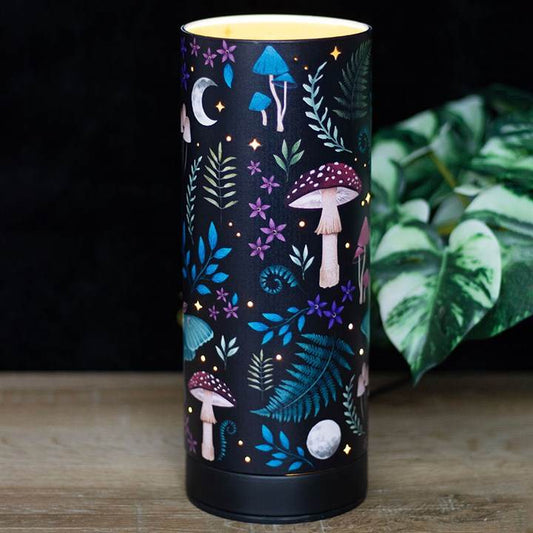 Dark Forest Print Electric Aroma Lamp – Mystical Wax Melt & Oil Burner-Sociodigi