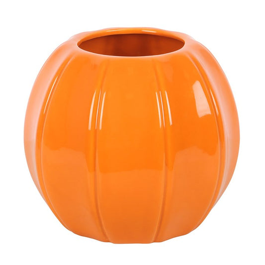 Orange Pumpkin Vase-Sociodigi