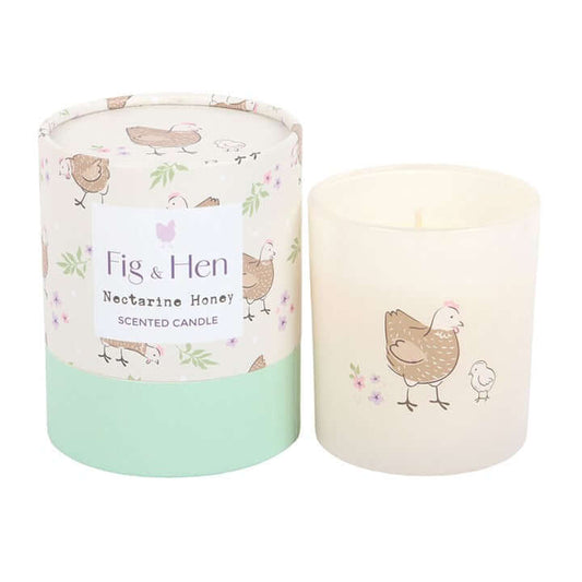 Mother Hen Nectarine Honey Candle