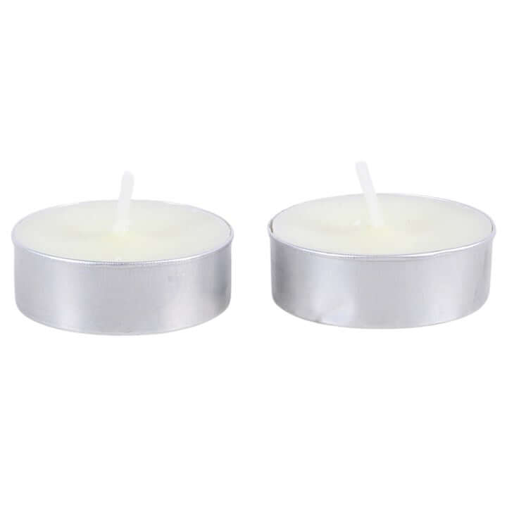 Pack of 10 White Jasmine Scented Tealights