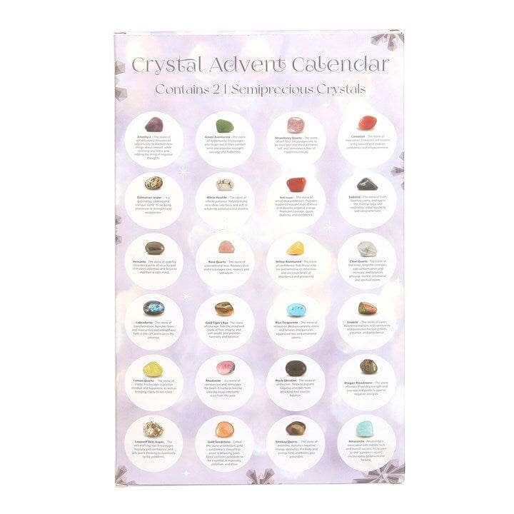 Crystal Advent Calendar – 24 Healing Gemstones for Christmas-Sociodigi
