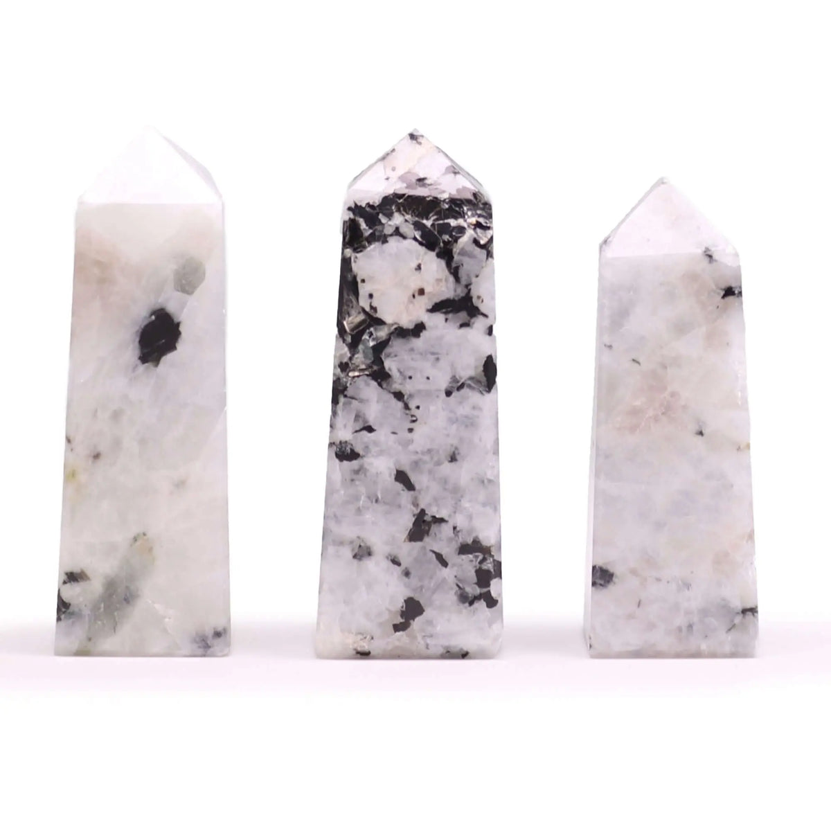 Gemstone Obelisk Point approx 5cm - Moonstone