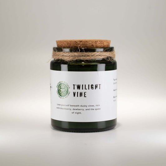 Greenman Woodwick Soy Candle - Twilight Vine