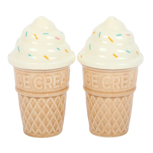 Ice Cream Cone Salt and Pepper Shakers N/A