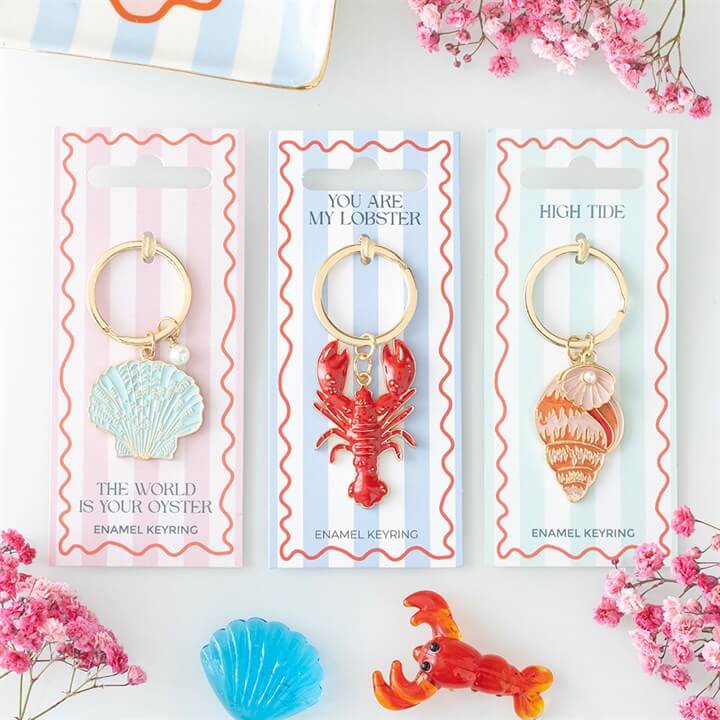The World is Your Oyster Keyring N/A