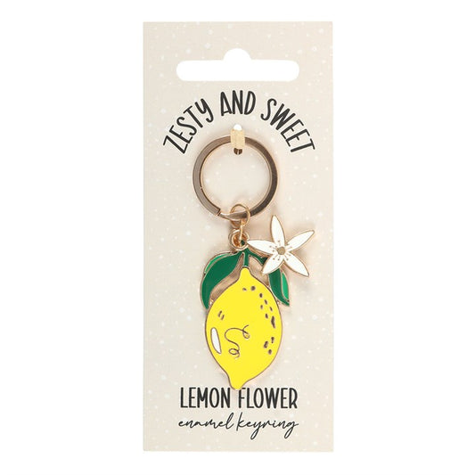 Lemon Flower Keyring N/A