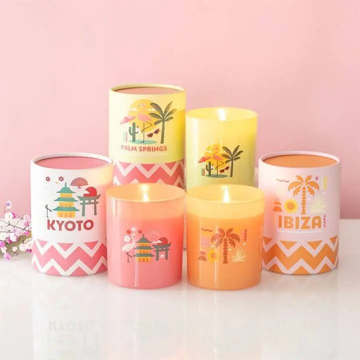 Kyoto Bamboo & Cherry Blossom Scented Candle