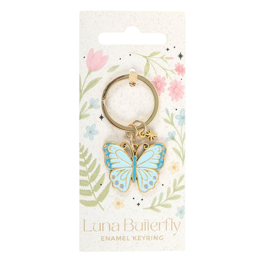 Luna Butterfly Keyring N/A