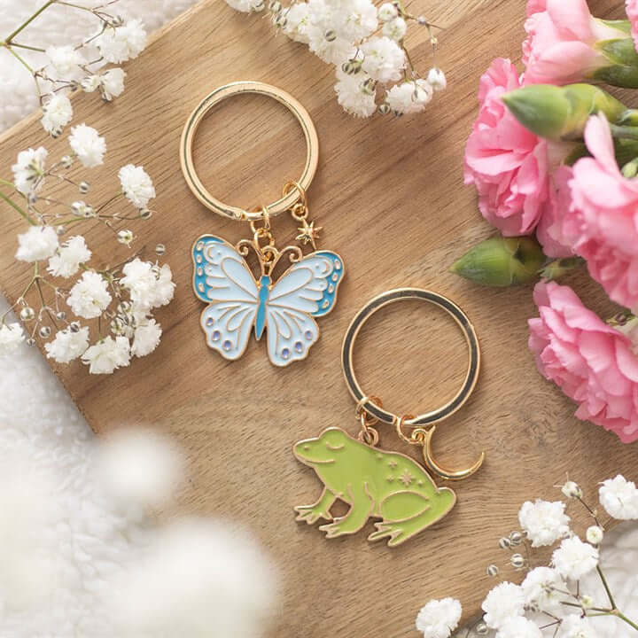 Luna Butterfly Keyring N/A