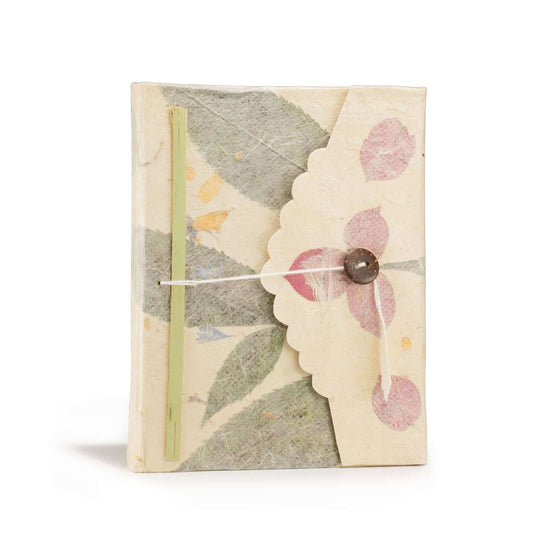 Lokta Bougainvillea Notebook – Medium (15x12cm) – 45 Leaves